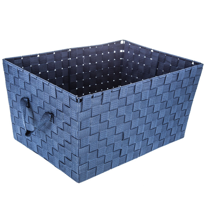 Blue Rectangle Woven Basket Set Hobby Lobby 1334598